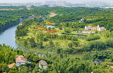 四川自贡·釜溪河复合绿道景观工程